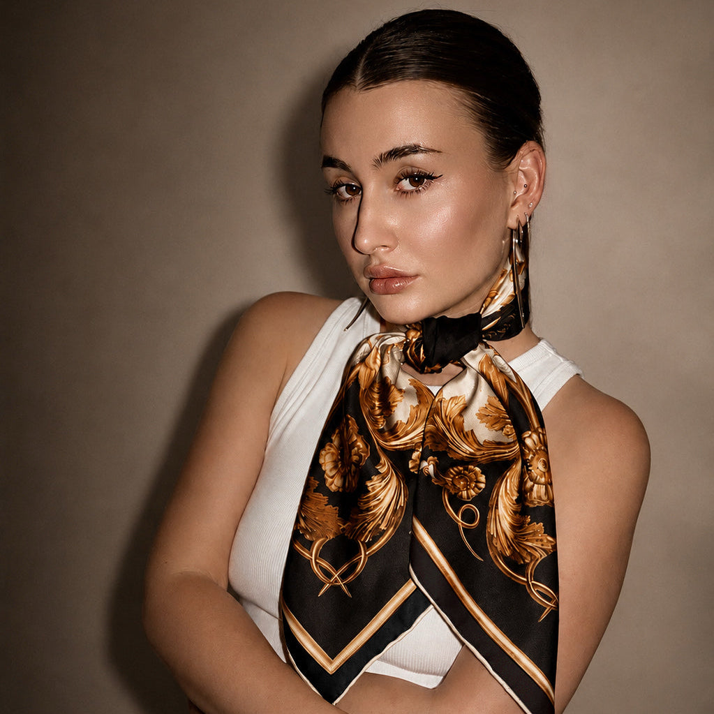 The Midas Skull Foulard - Ivory Edition