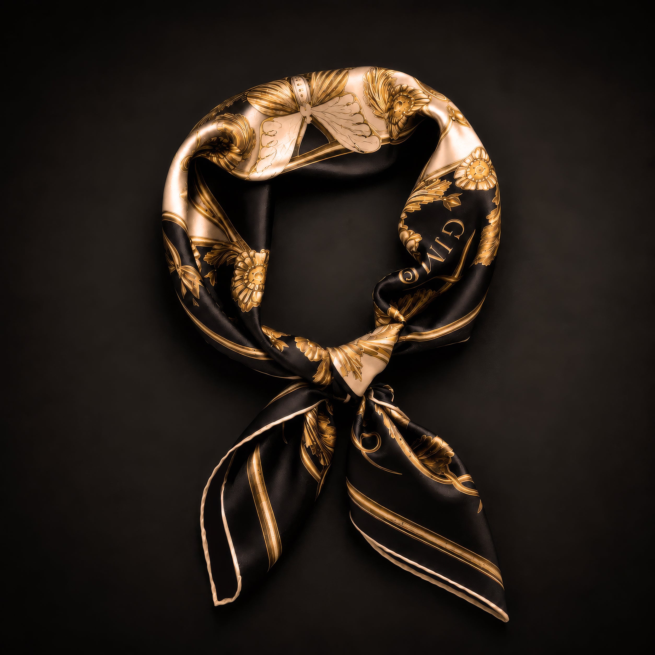 The Midas Skull Foulard - Ivory Edition